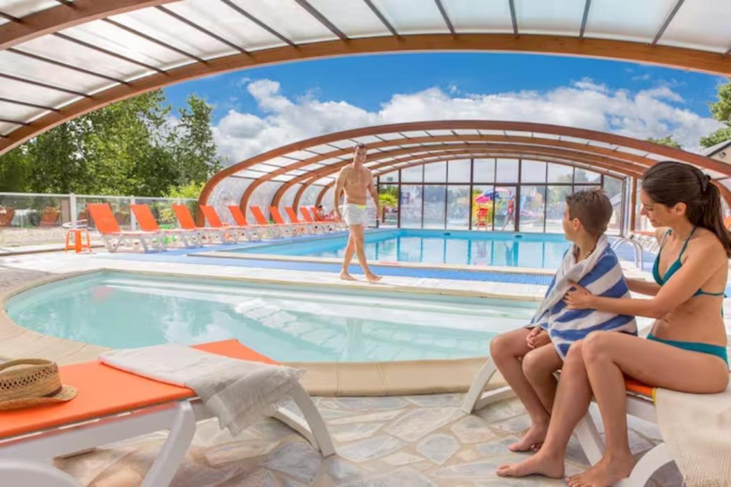 Mobil-Home 4 Etoiles Avec Piscine Proche De Blois Onzain Eksteriør billede