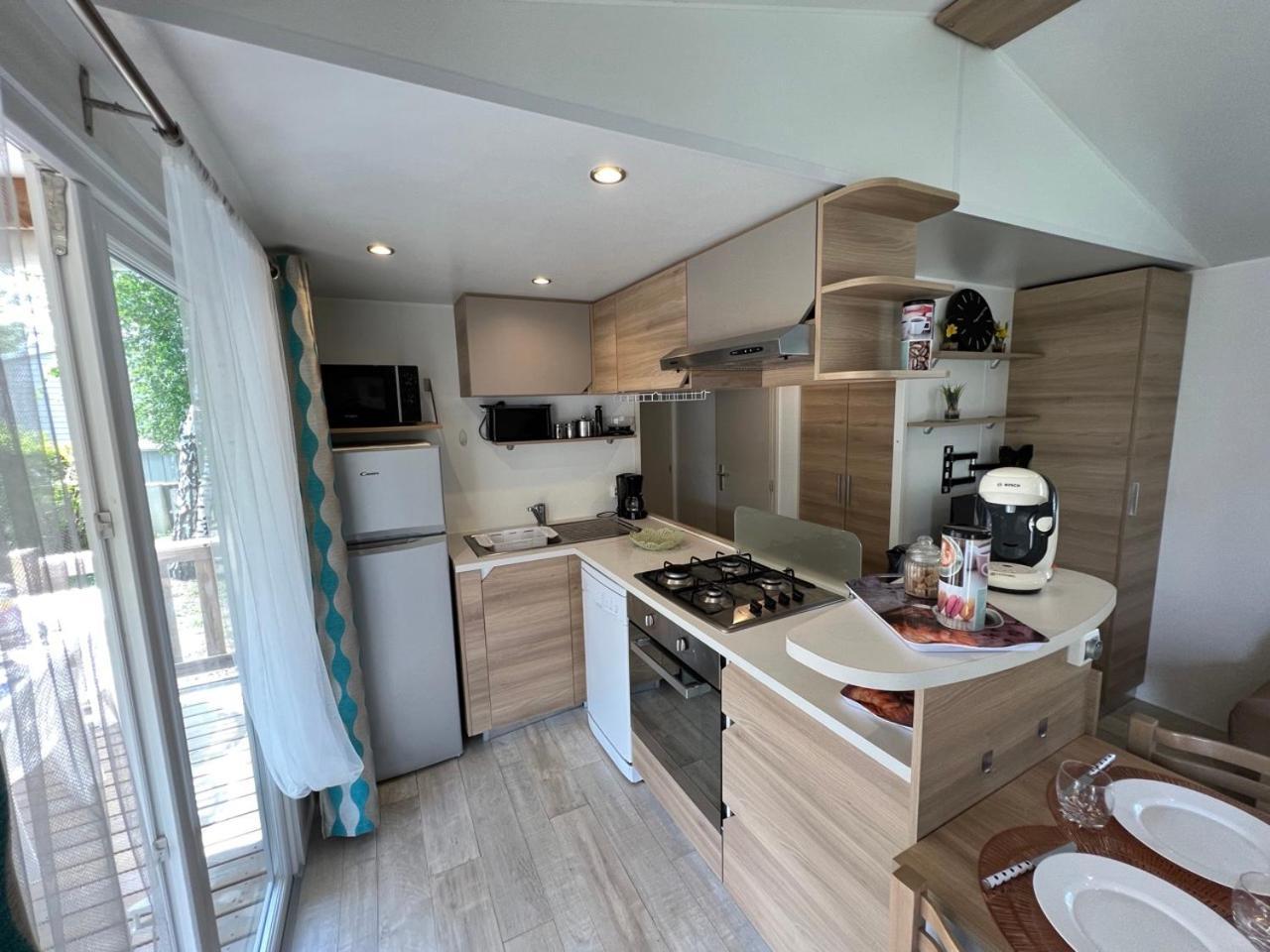 Mobil-Home 4 Etoiles Avec Piscine Proche De Blois Onzain Eksteriør billede