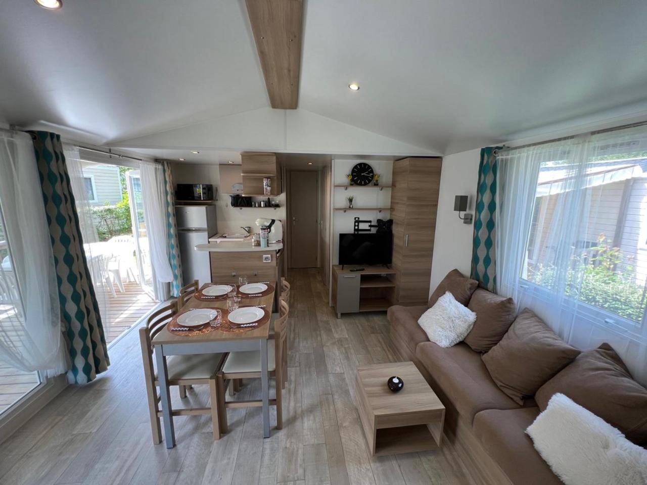 Mobil-Home 4 Etoiles Avec Piscine Proche De Blois Onzain Eksteriør billede