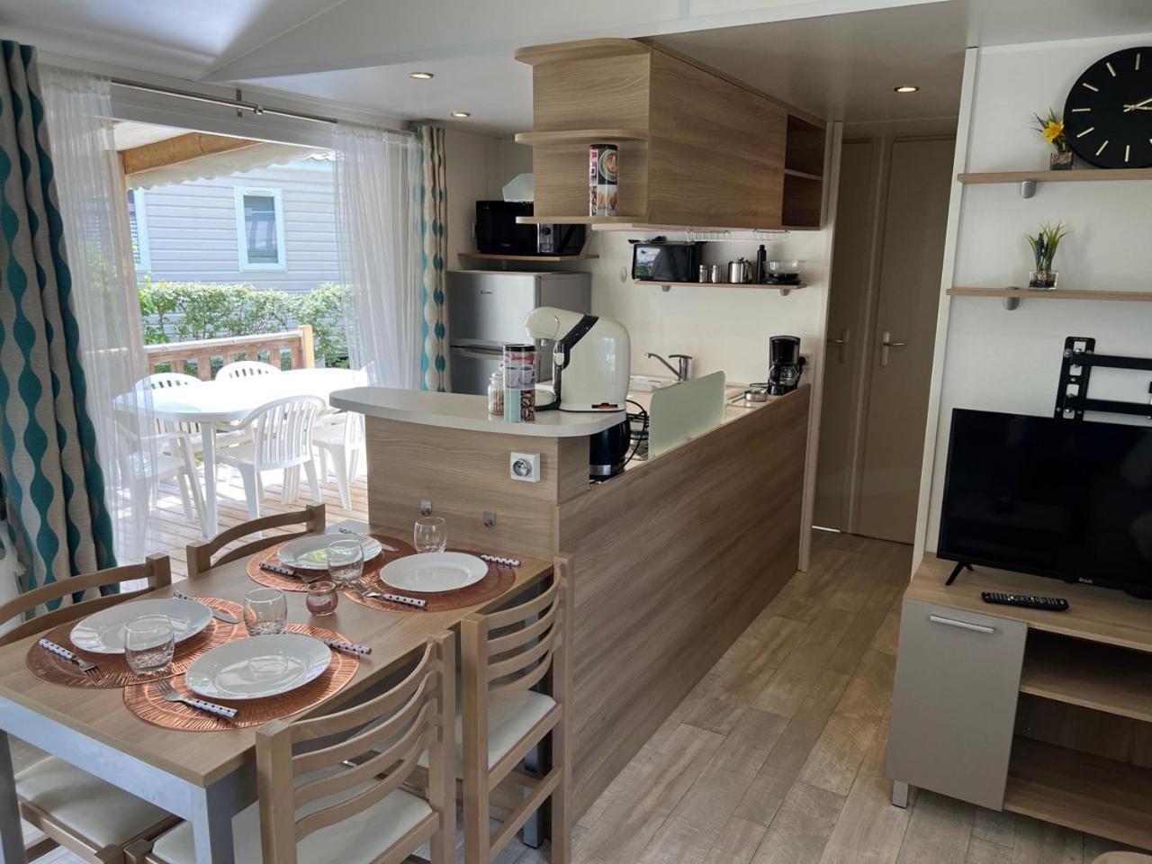 Mobil-Home 4 Etoiles Avec Piscine Proche De Blois Onzain Eksteriør billede