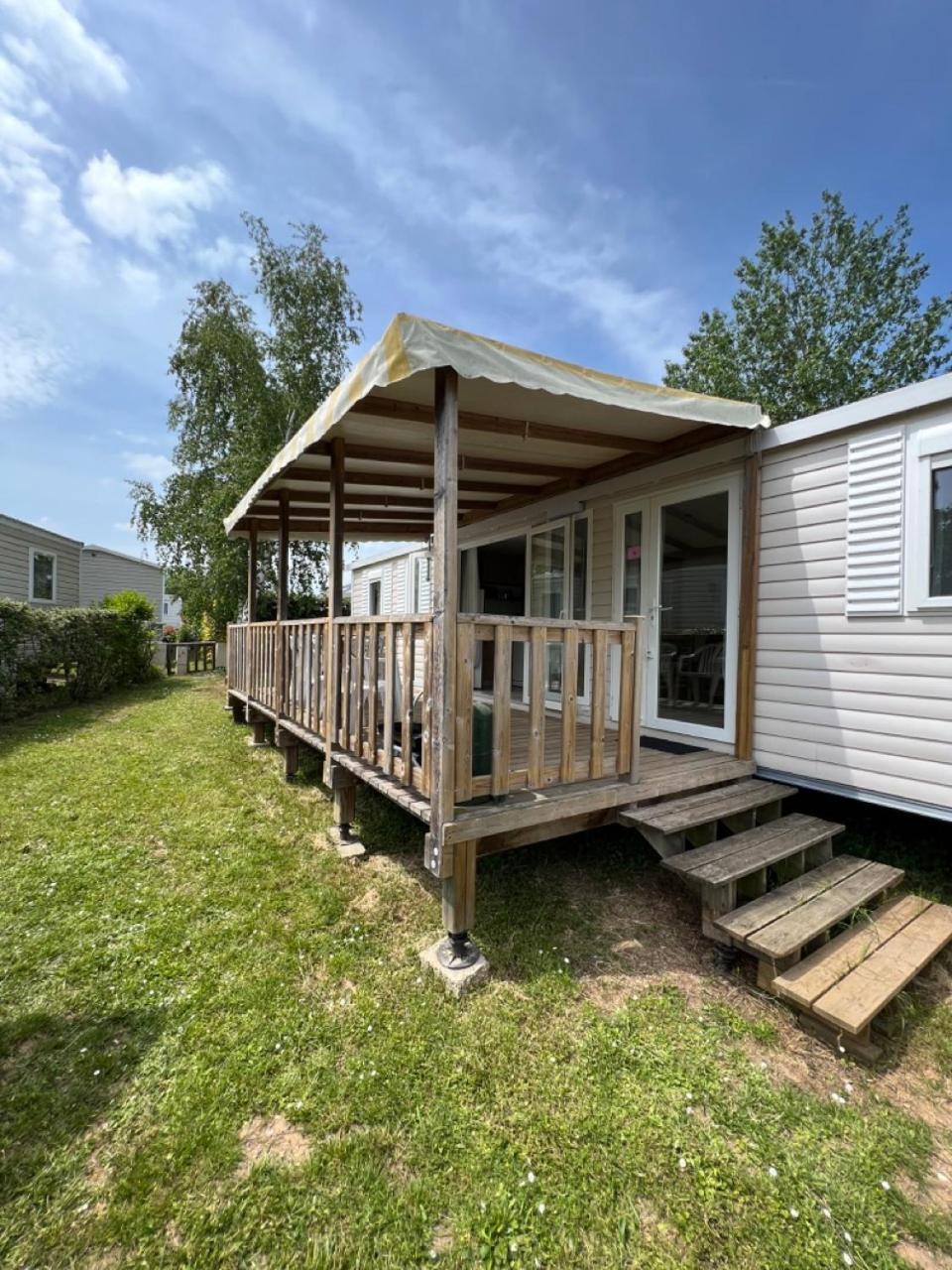 Mobil-Home 4 Etoiles Avec Piscine Proche De Blois Onzain Eksteriør billede